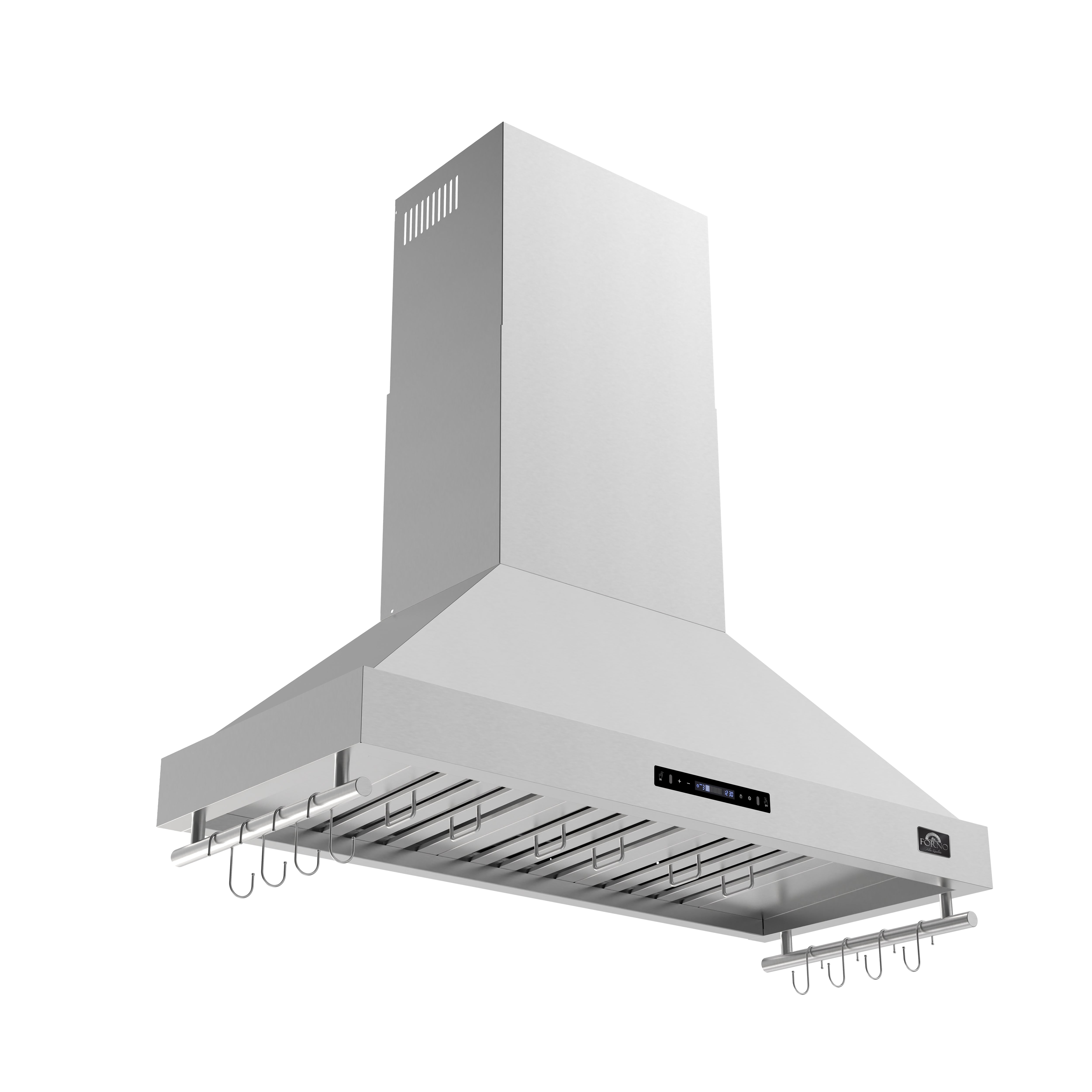Venezia 48 Inch Wall-Mounted Range Hood with Touch Controls and Baffle Filters FRHWM550348