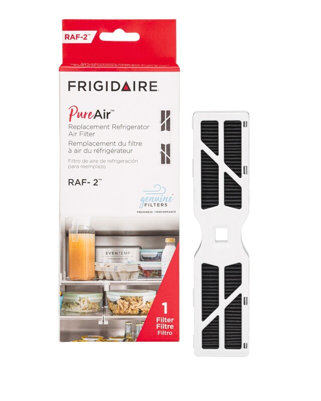 FPPWFU02, FRGPAAF2, and (2) FRPAPK2RF Water and Air Filter Combo Kit with Produce Keeper Plus FRIGCOMBO8