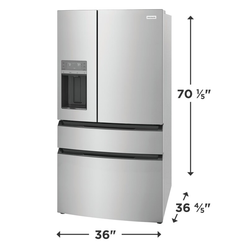 26 Cu. Ft. Standard-Depth 4-Door French Door Refrigerator FRMS2733AV