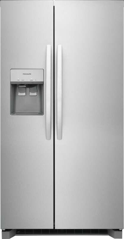 Frigidaire 22.3 Cu. Ft. 36" Counter Depth Side by Side Refrigerator Stainless Steel FRSC2333AS Picture 1