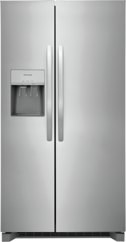Frigidaire 25.6 Cu. Ft. 36'' Standard Depth Side by Side Refrigerator Stainless Steel FRSS26L3AF Picture 1