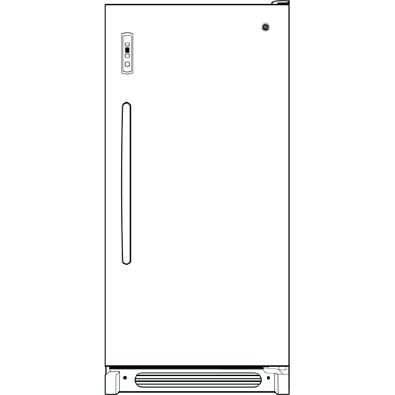 13.8 Cu. Ft. Frost-Free Upright Freezer FUF14DHRWW