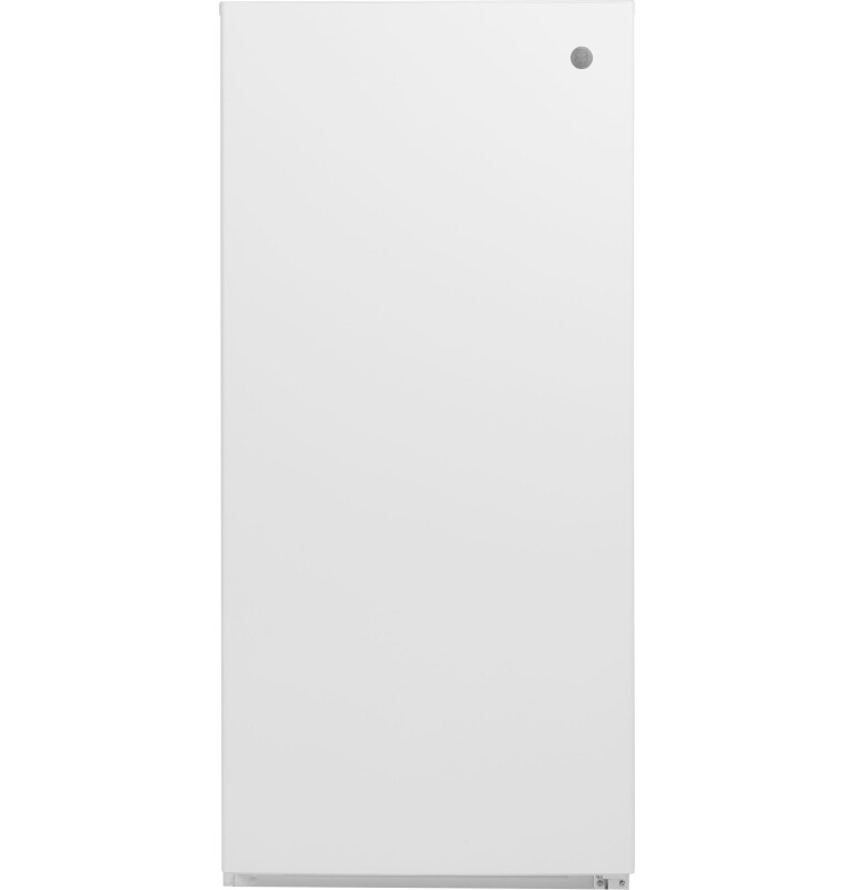 GE 14.2 Cu. Ft. Frost-Free Garage Ready Upright Freezer White FUF14QRRWW Picture 1