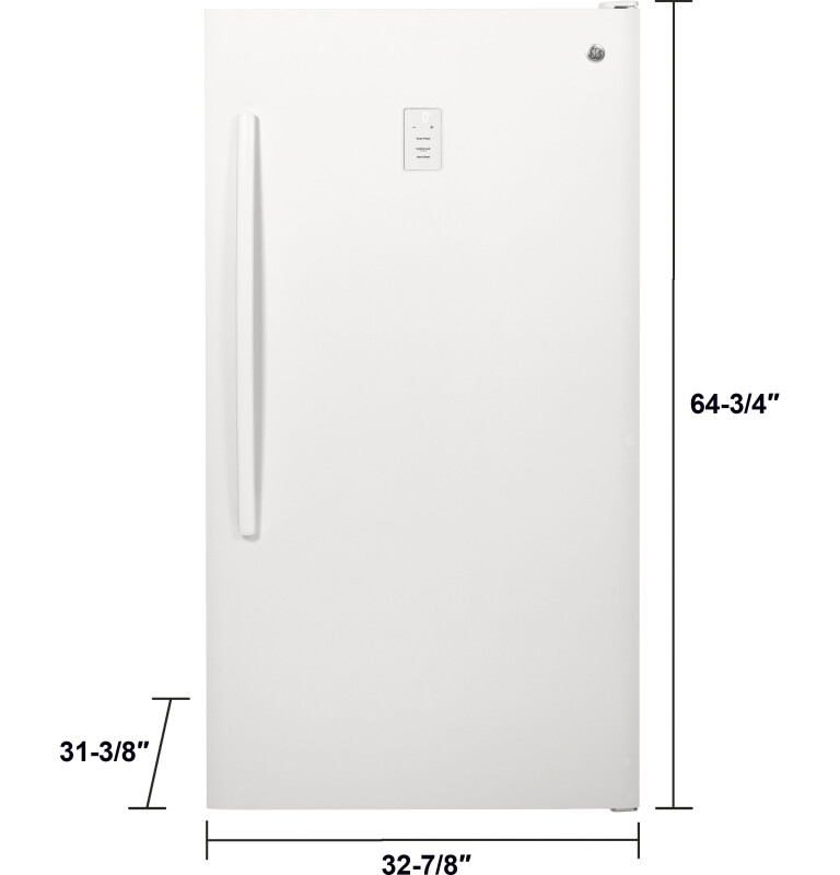17.3 Cu. Ft. Frost-Free Garage Ready Upright Freezer FUF17DLRWW
