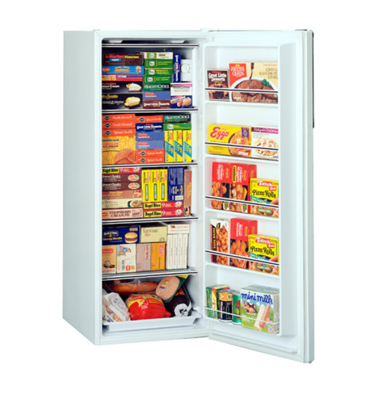 GE Manual Defrost 8.7 Cu. Ft. Upright Freezer Other FUM9SARWH Picture 1