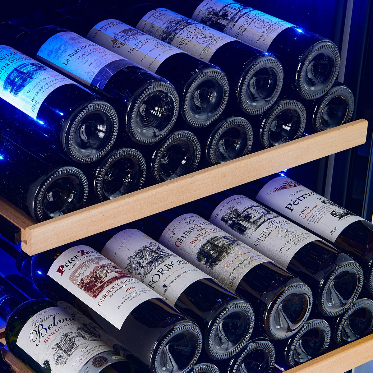 Avellino 24-Inch Dual Zone Wine Cooler, 16 cu.ft, Adjustable Temperature Zones, Stainless Steel FWCDR660324S