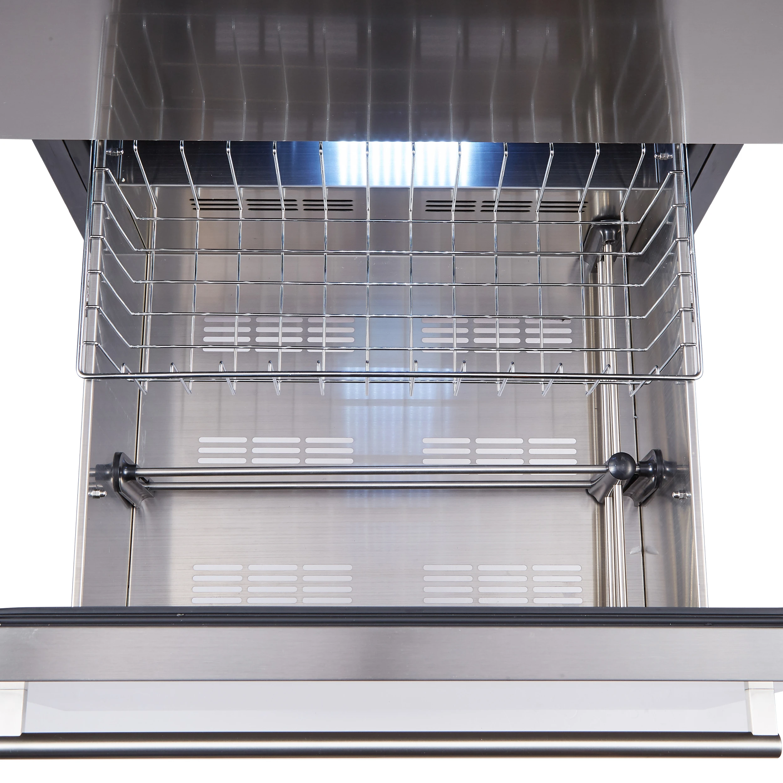 Azienda 24-Inch Dual Temperature Zone Wine Cooler, Up to 108 Bottles, Two Refrigerated Drawers, Adjustable Temperature Zones, Energy Efficient FWCDR662824S