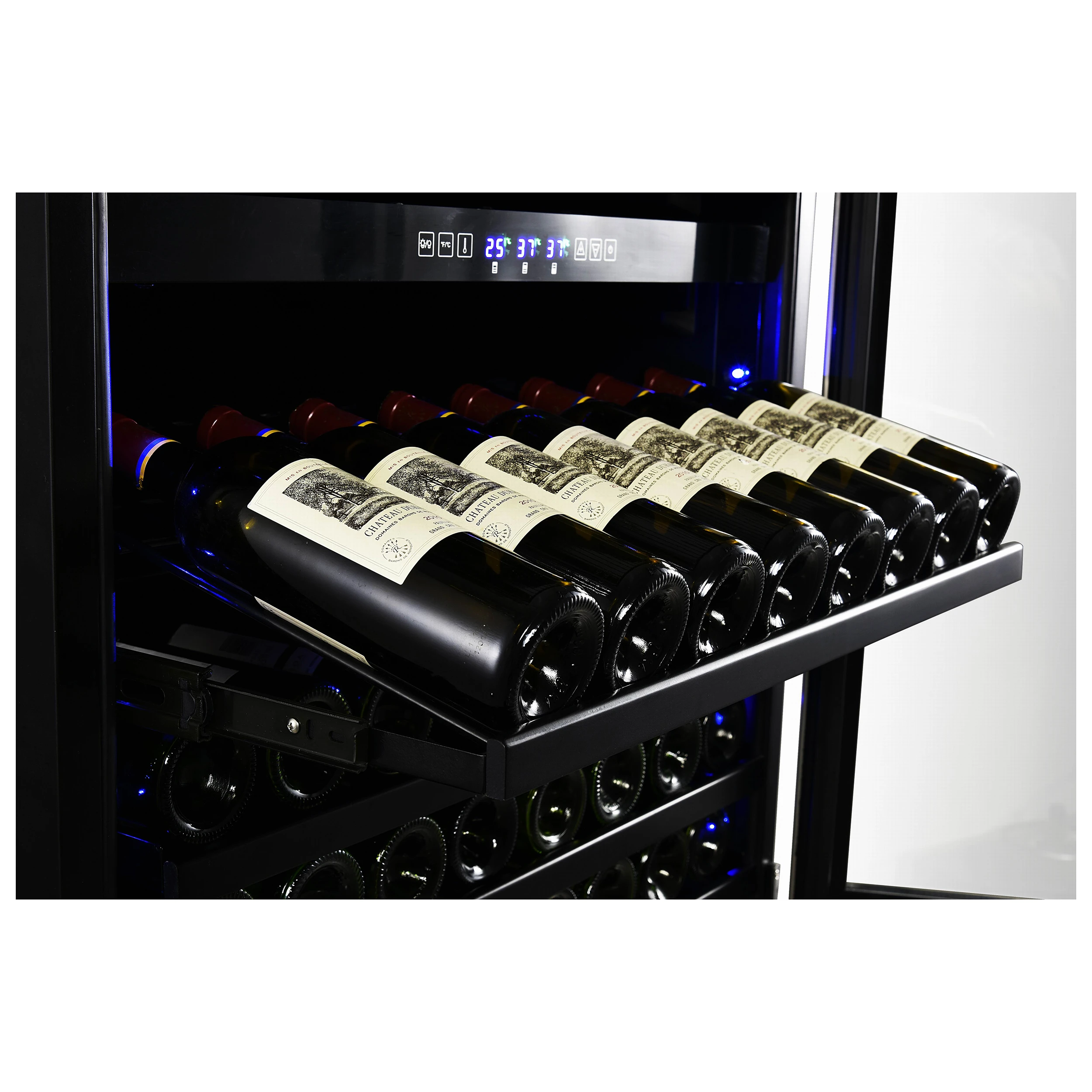 Capraia 30-Inch Dual Temperature Zone Wine Cooler, Up to 144 Bottles, Two Refrigerated Drawers, Adjustable Temperature Zones FWCDR666130S