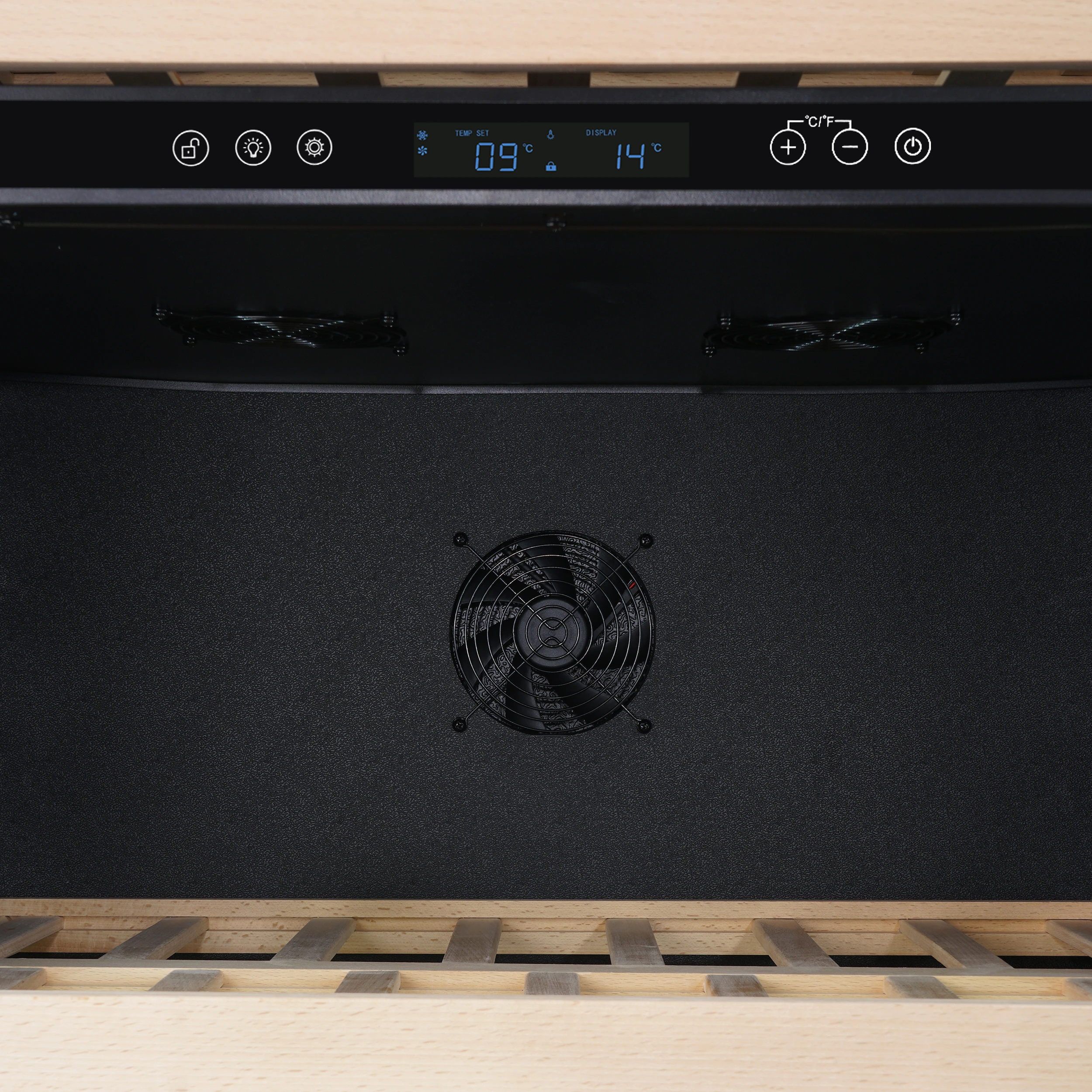 Celano 30-Inch Dual Zone Wine Cooler and Beverage Cooler, 21.3 cu.ft, Stainless Steel FWCDR669730S