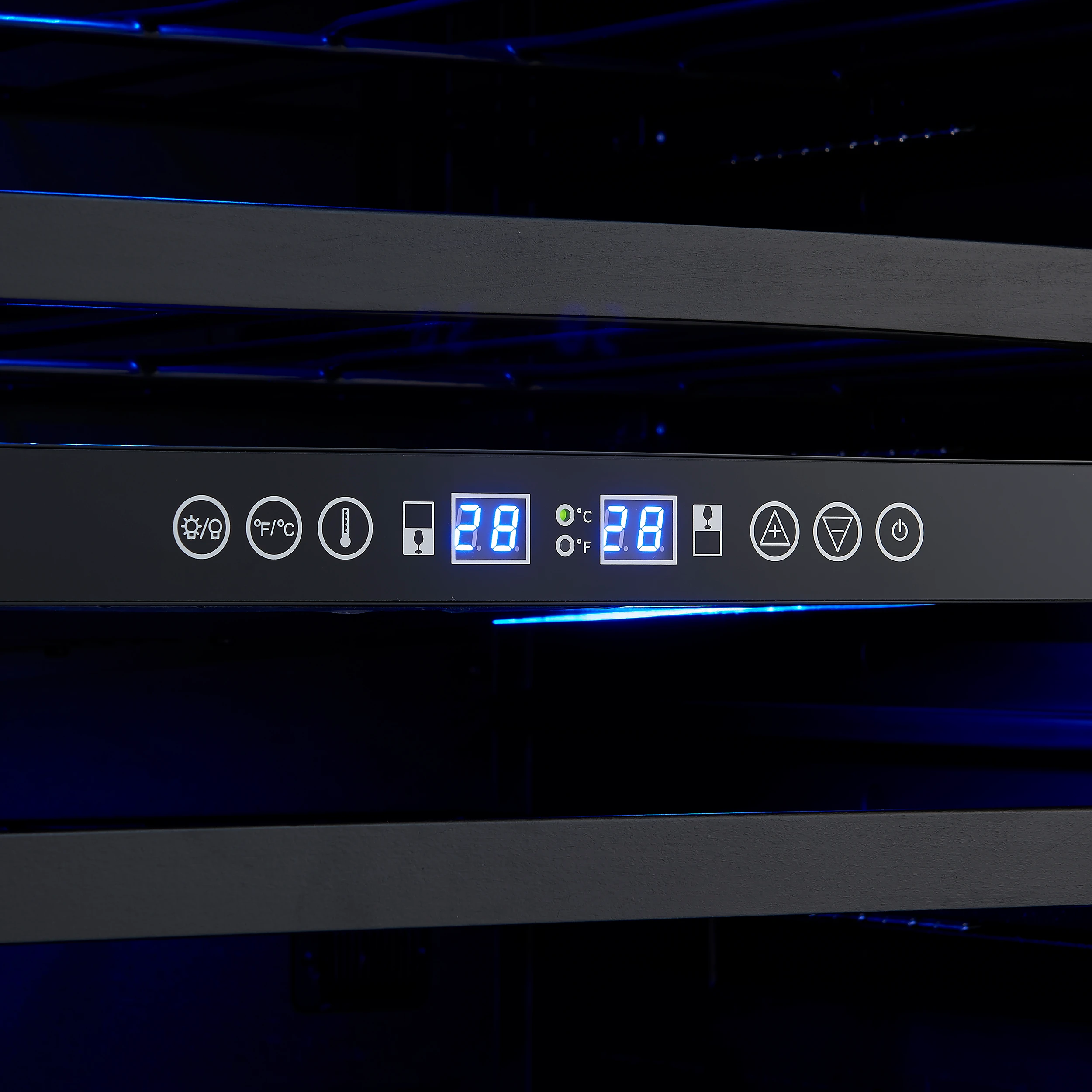 Gemello 48 Inch Side-by-Side Wine and Beverage Cooler in White with Antique Brass Handles, French Door, 9.6 cu. ft. FWCDR669948WHT