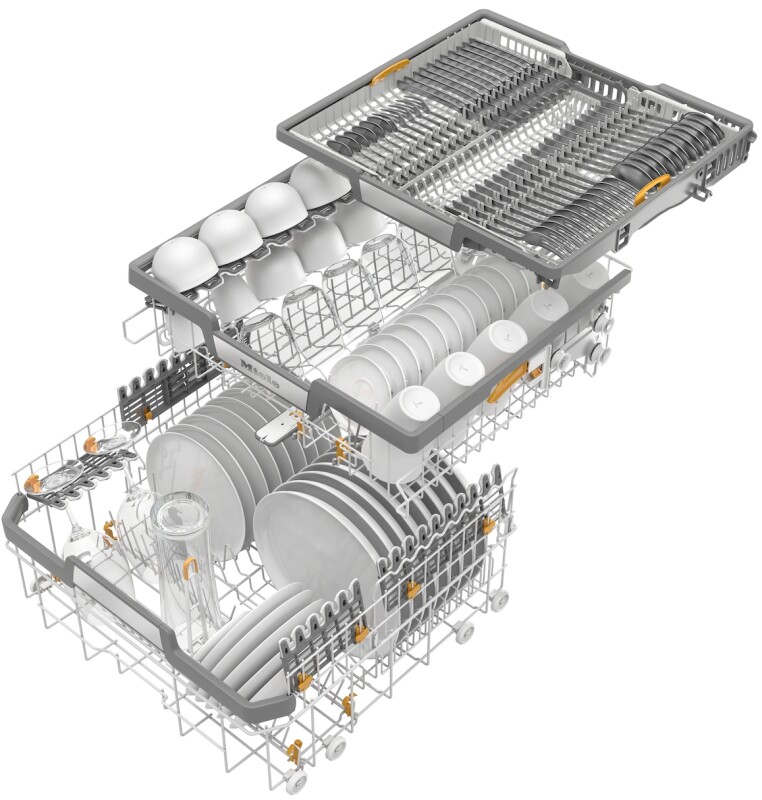 Semi‑integrated dishwasher with Automatic Dispensing thanks to AutoDos with integrated PowerDisk. G7516SCIXXL