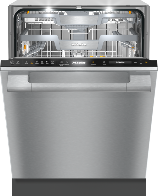 Fully integrated dishwasher XXL with Automatic Dispensing thanks to AutoDos with integrated PowerDisk. G7566SCVISF
