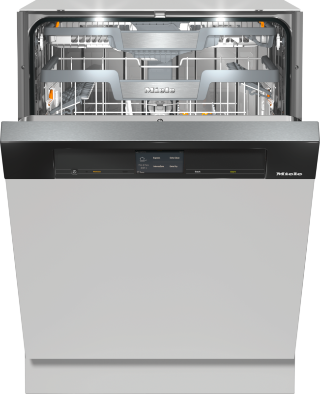 Semi‑integrated dishwasher - the all-rounder for highest demands. G7916SCIXXL