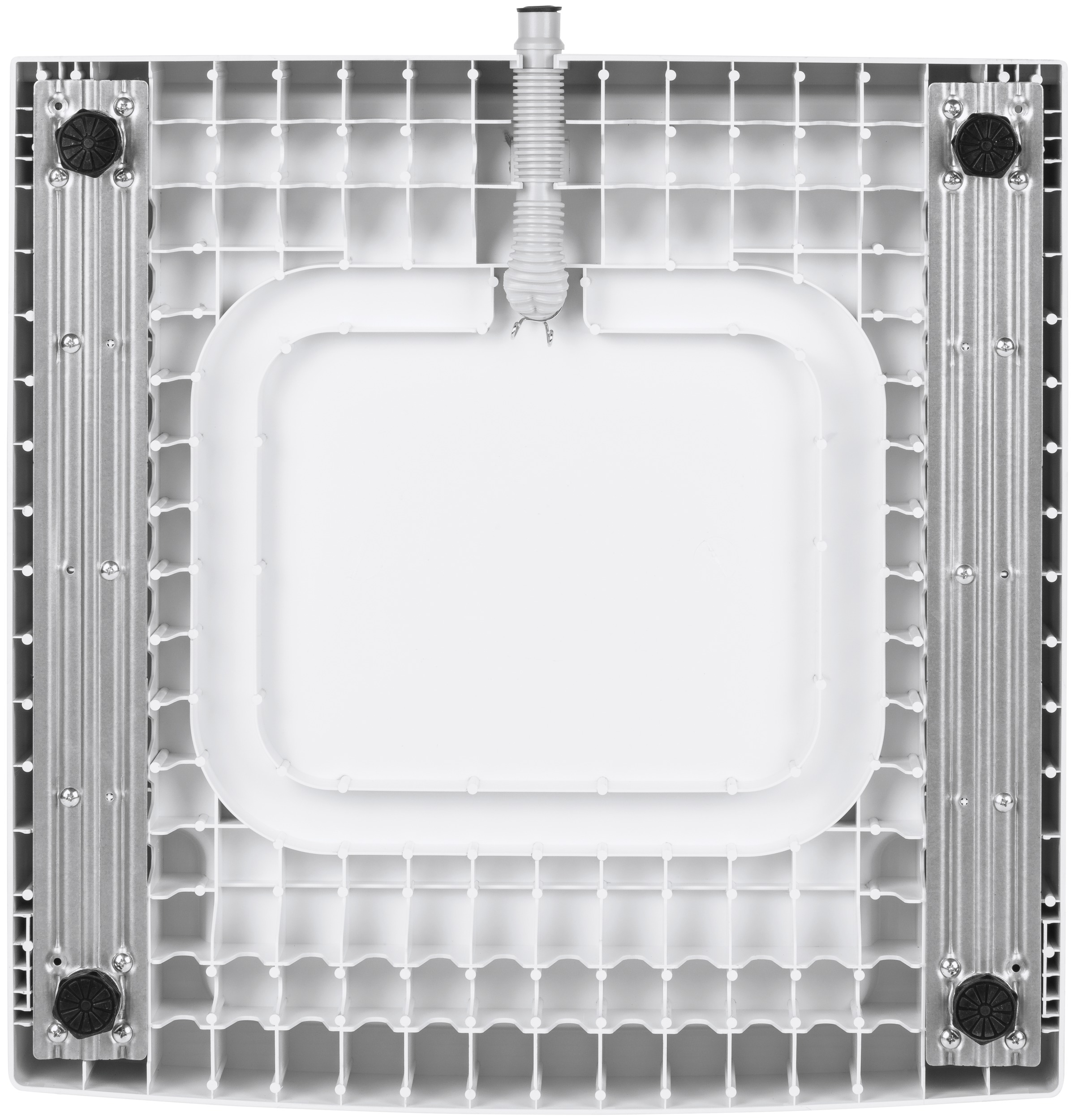 4" ADA riser and drip pan 24" wide frontload washers and dryers GAF140SSNWW