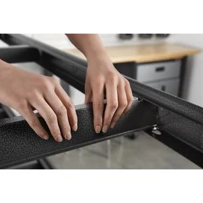 77" Wide Heavy Duty Rack Shelving with Four 24" Deep Shelves GARM774XHG