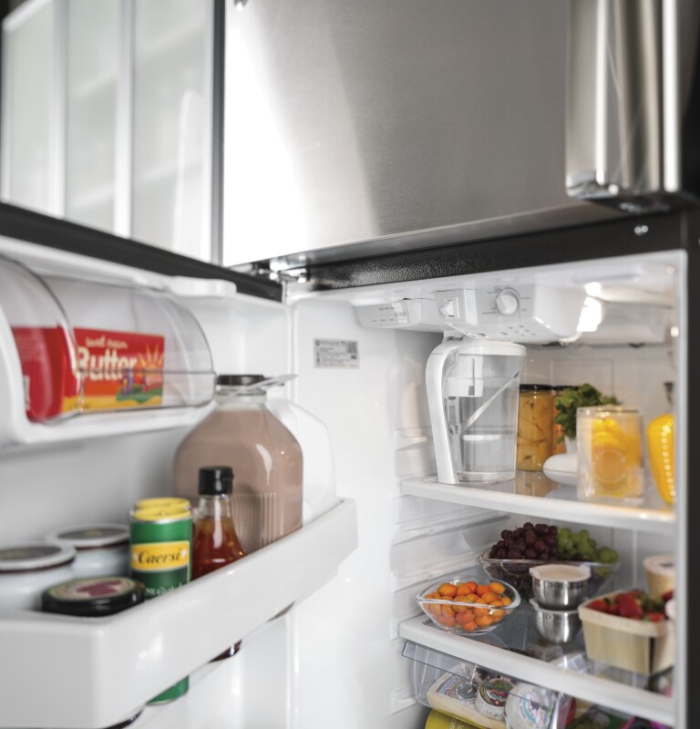 17.5 Cu. Ft. Top-Freezer Refrigerator with Autofill Pitcher GAS18PSJSS