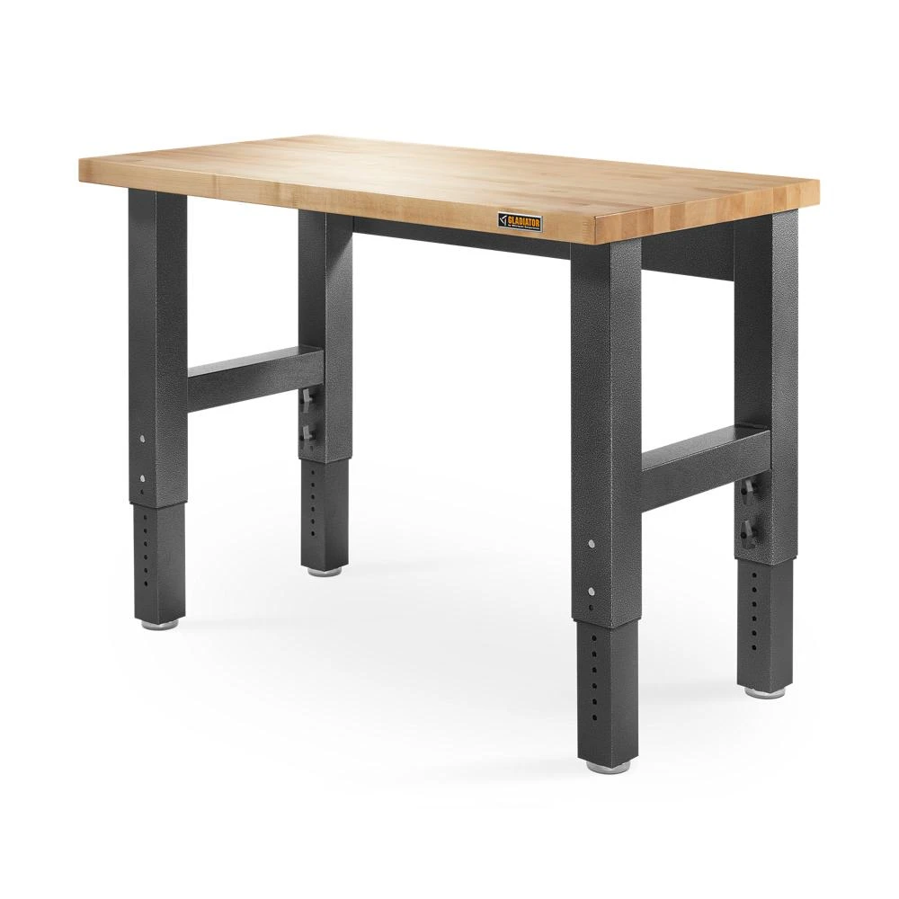 4' Adjustable Height Hardwood Workbench GAWB04HWEG