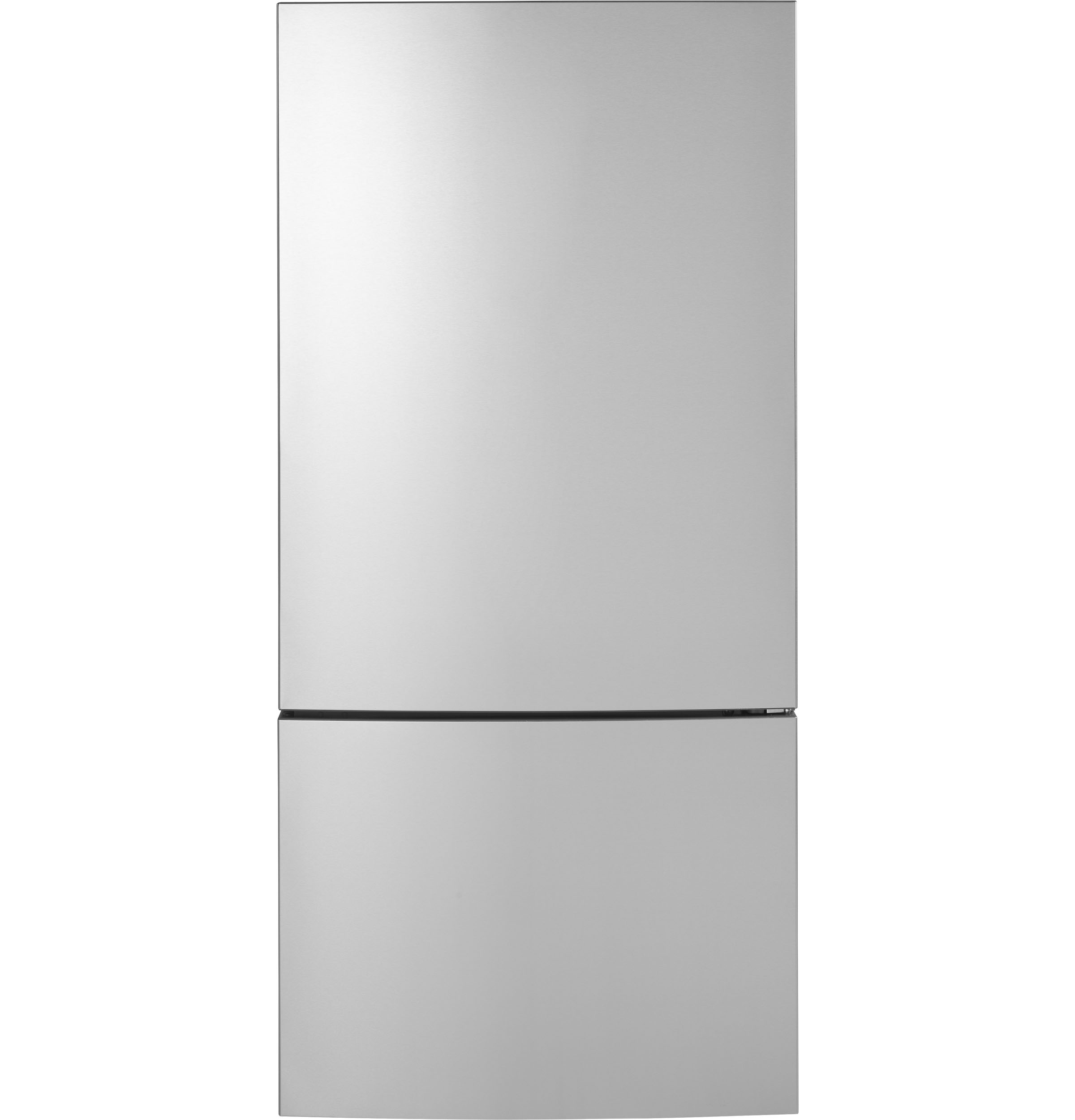 GE 17.7 Cu. Ft. Counter-Depth Bottom-Freezer Refrigerator Stainless Steel GBE17HYRFS Picture 1