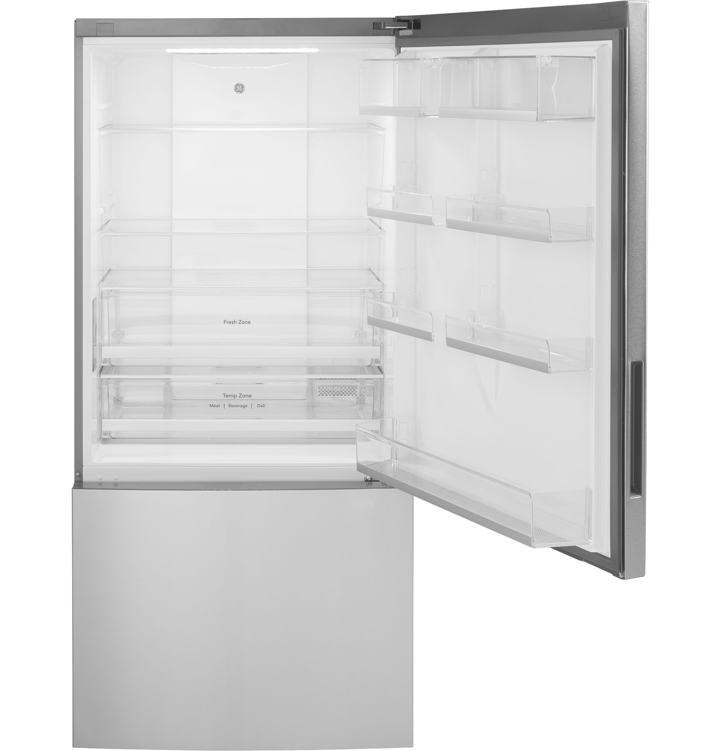 17.7 Cu. Ft. Counter-Depth Bottom-Freezer Refrigerator GBE17HYRFS