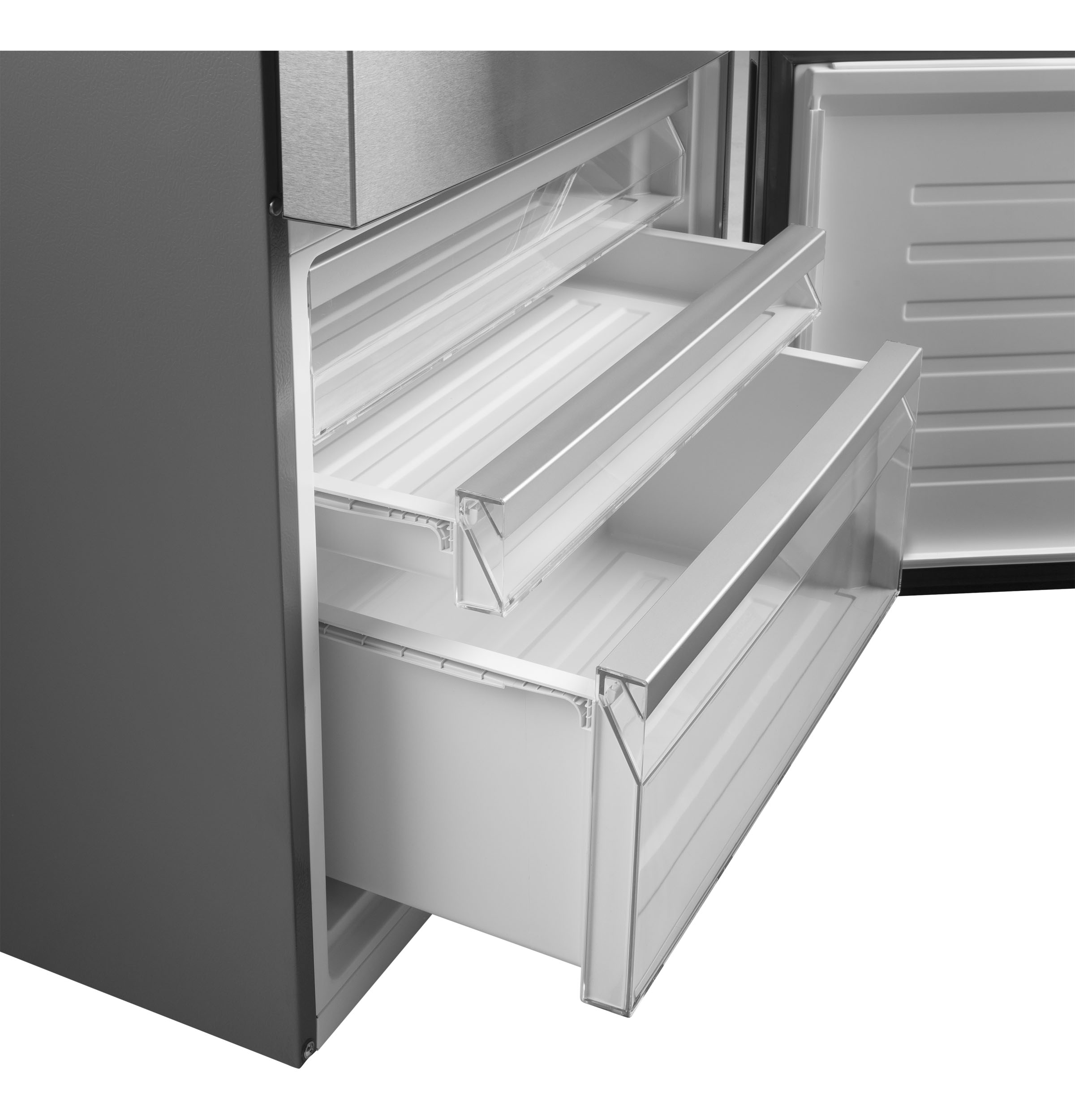 17.7 Cu. Ft. Counter-Depth Bottom-Freezer Refrigerator GBE17HYRFS
