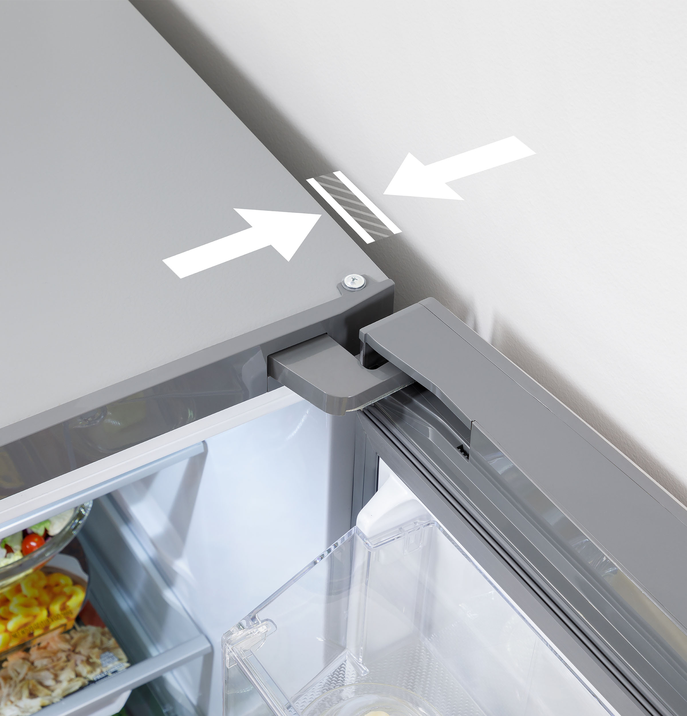 17.7 Cu. Ft. Counter-Depth Bottom-Freezer Refrigerator GBE17HYRFS