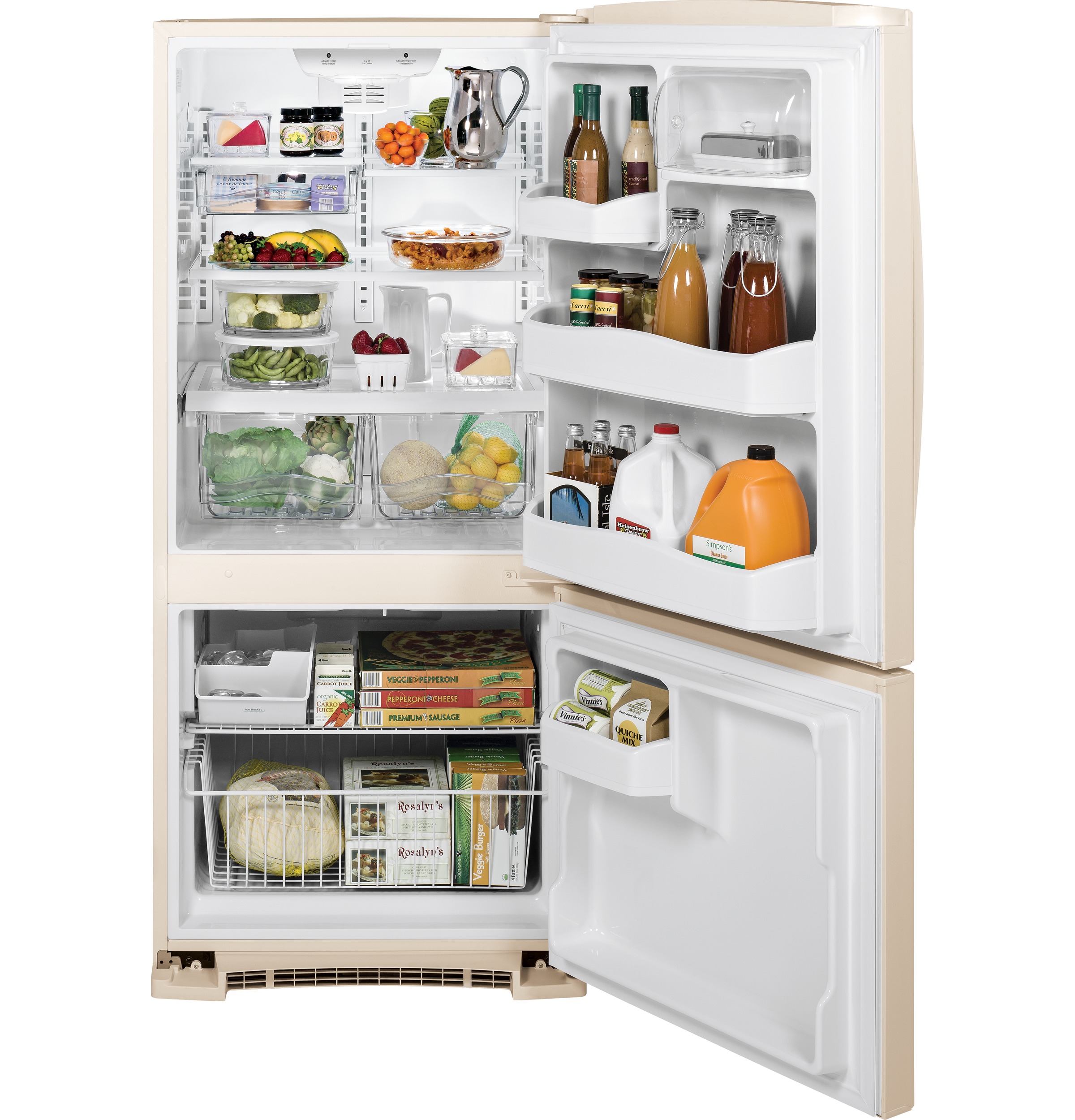 20.3 Cu. Ft. Bottom-Freezer Refrigerator GBE20ETECC