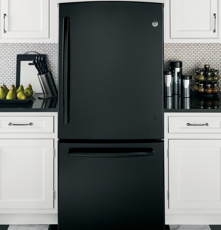 20.3 Cu. Ft. Bottom Freezer Refrigerator GBS20EGHBB