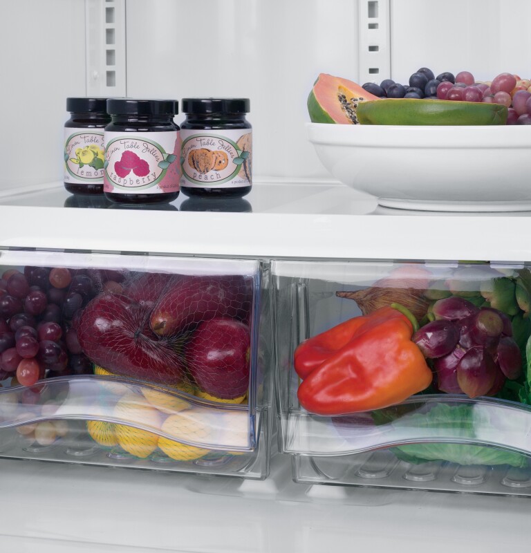 20.3 Cu. Ft. Bottom Freezer Refrigerator GBS20EGHBB