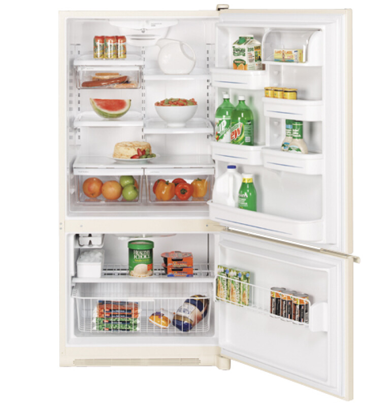 21.9 Cu. Ft. Bottom-Freezer Refrigerator GBS22KBNCC