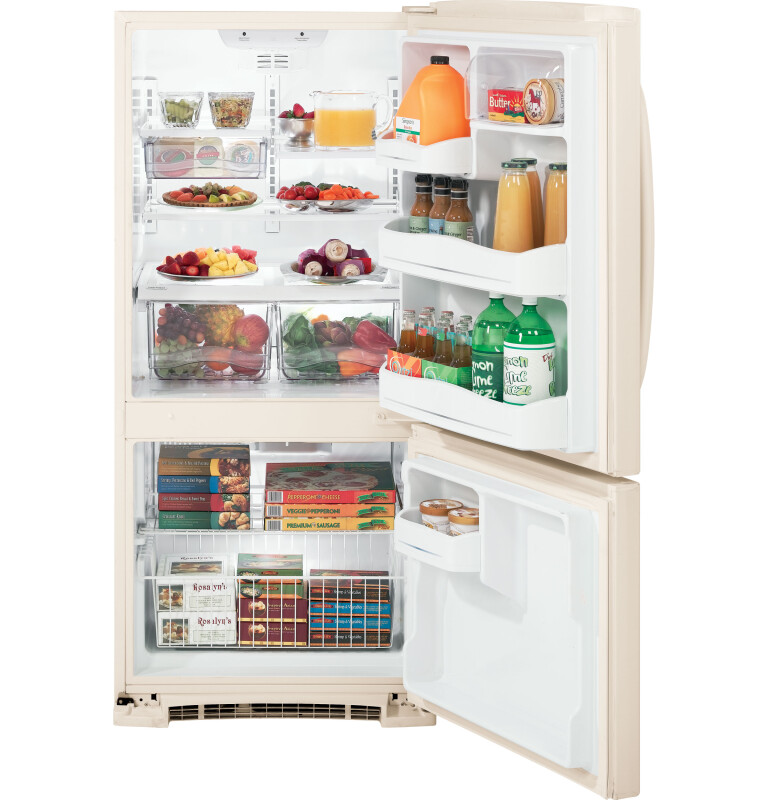 20.3 Cu. Ft. Bottom Freezer Refrigerator GBSC0HBXCC