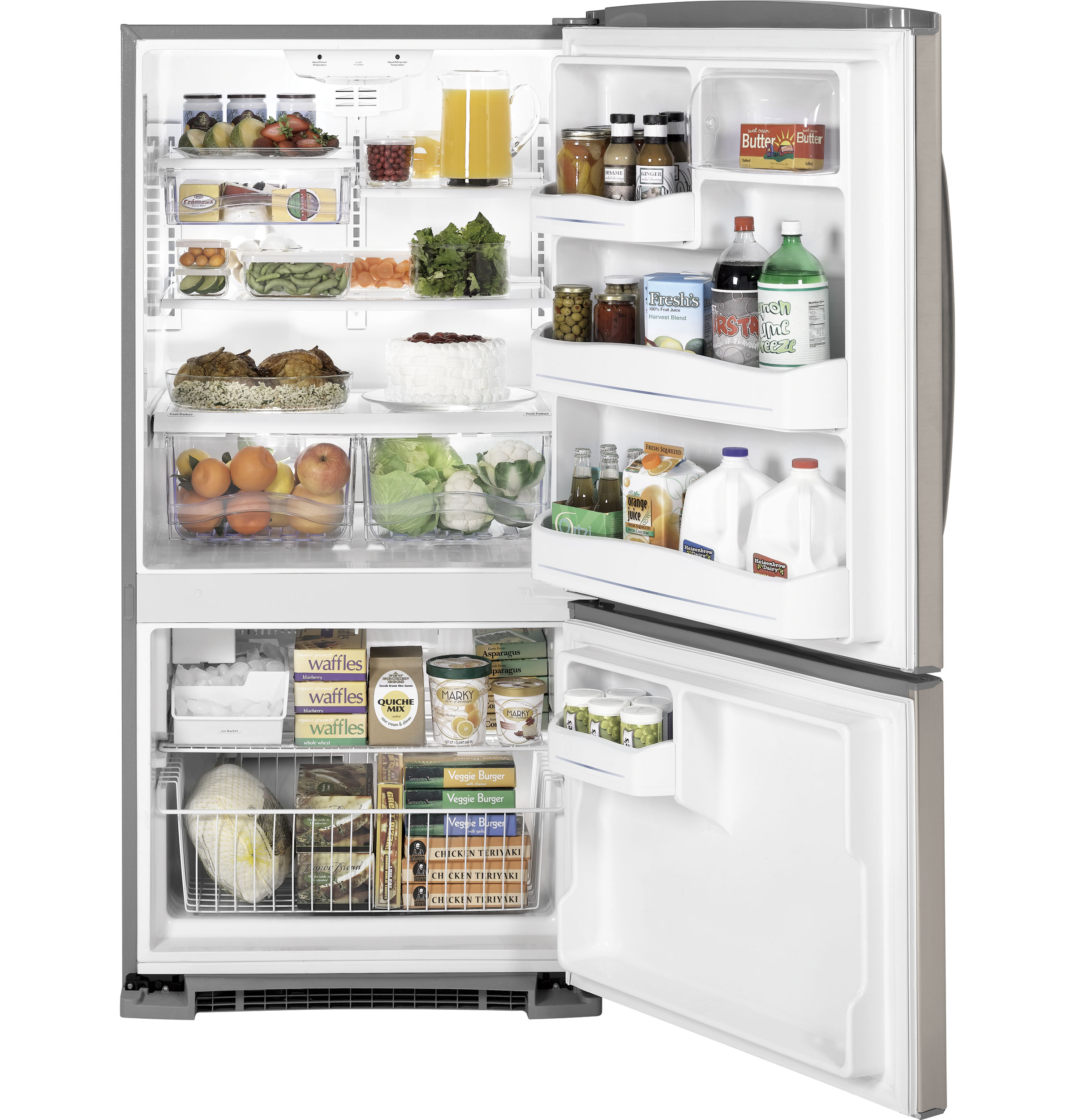 23.1 Cu. Ft. Bottom Freezer Refrigerator GBSL3HCXLLS
