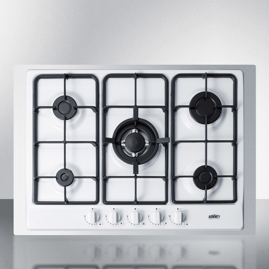 30" Wide 5-Burner Gas Cooktop GC5271WTK30
