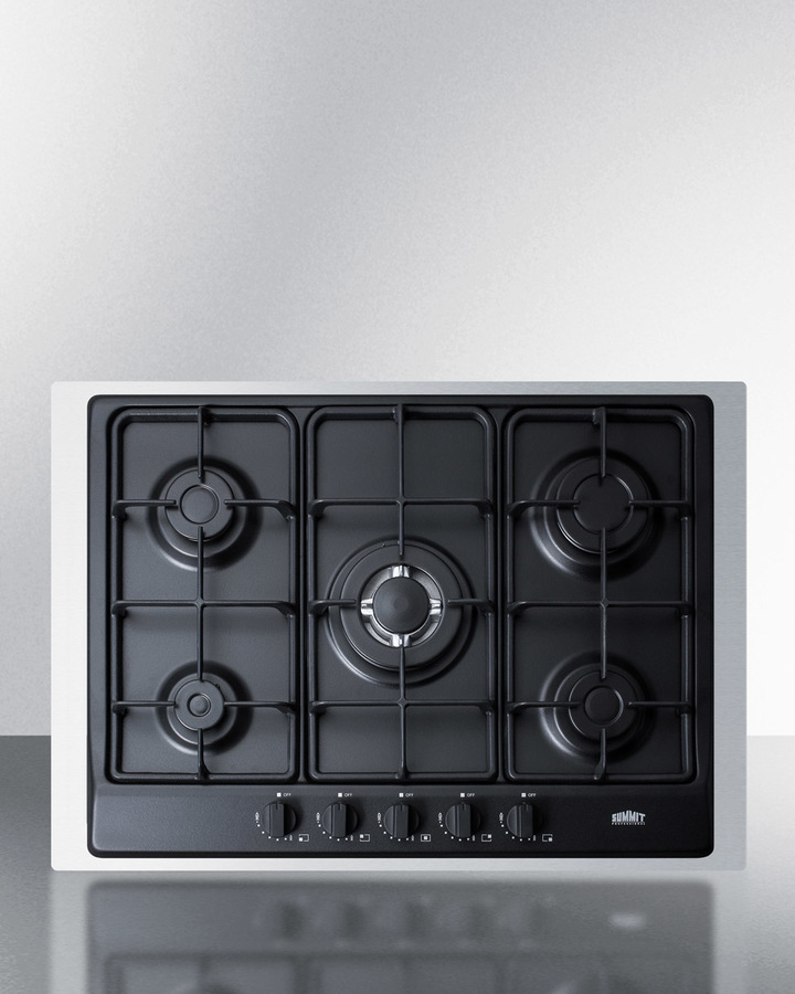30" Wide 5-Burner Gas Cooktop GC5272BTK30