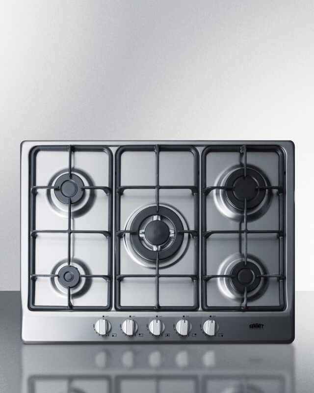 27" Wide 5-Burner Gas Cooktop GC527SS