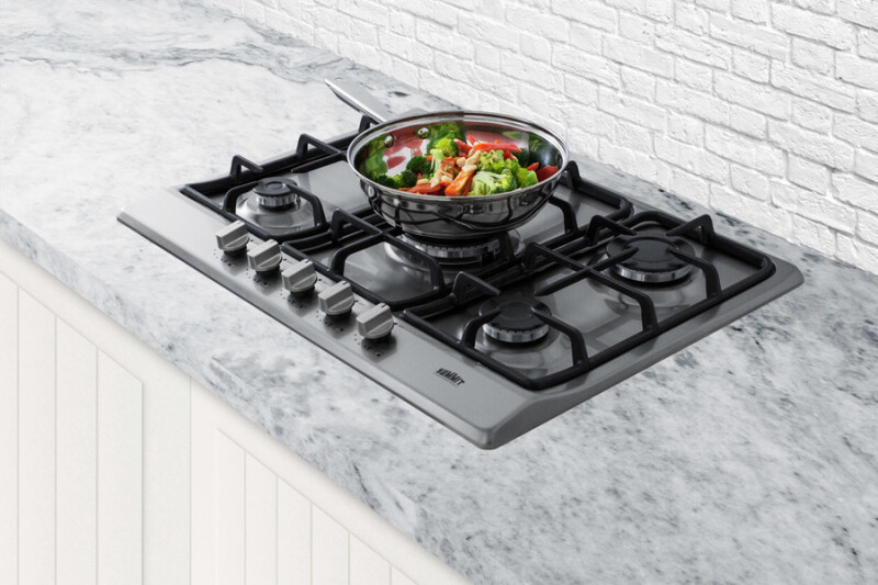 27" Wide 5-Burner Gas Cooktop GC527SS