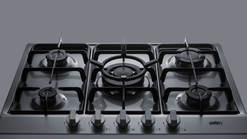 27" Wide 5-Burner Gas Cooktop GC527SS