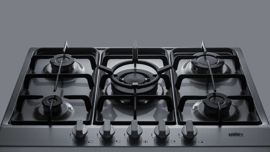 30" Wide 5-Burner Gas Cooktop GC527SSTK30