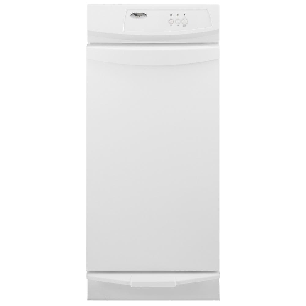 Whirlpool 15-inch Convertible Trash Compactor White-on-White GC900QPPQ Picture 1