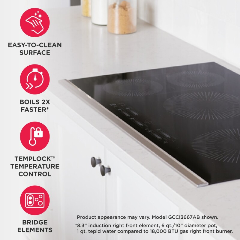 30" Induction Cooktop GCCI3067AB