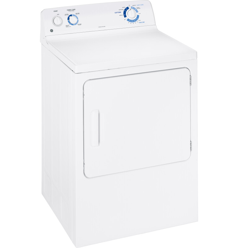 6.0 cu. ft. capacity Dura Drum electric dryer GCDX200EMWW