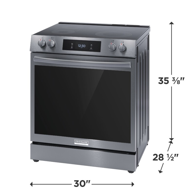 Frigidaire Gallery 30" Electric Range with 15+ Ways To Cook Stainless Steel GCFE3060BF Picture 1