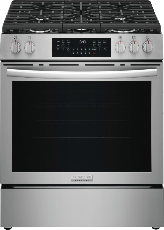 30" Gas Range with No Preheat + Air Fry GCFG3059BF
