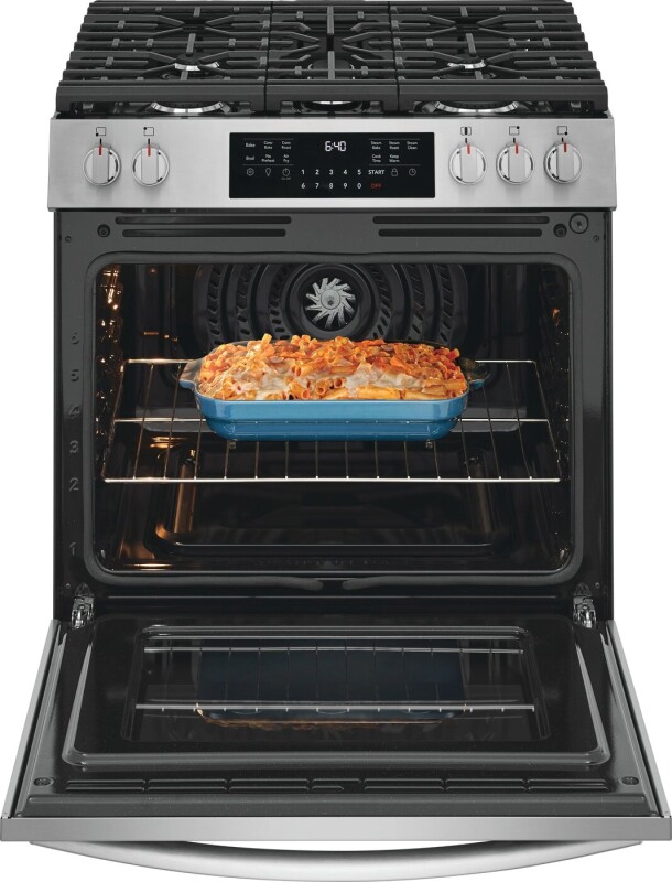 30" Gas Range with No Preheat + Air Fry GCFG3059BF