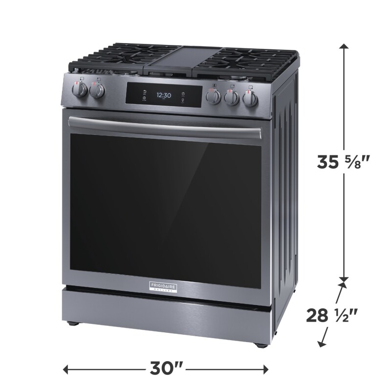 30" Gas Range with 15+ Ways To Cook GCFG3060BD
