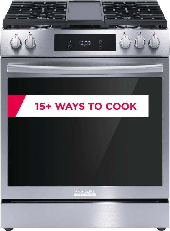 30" Gas Range with 15+ Ways To Cook GCFG3060BF