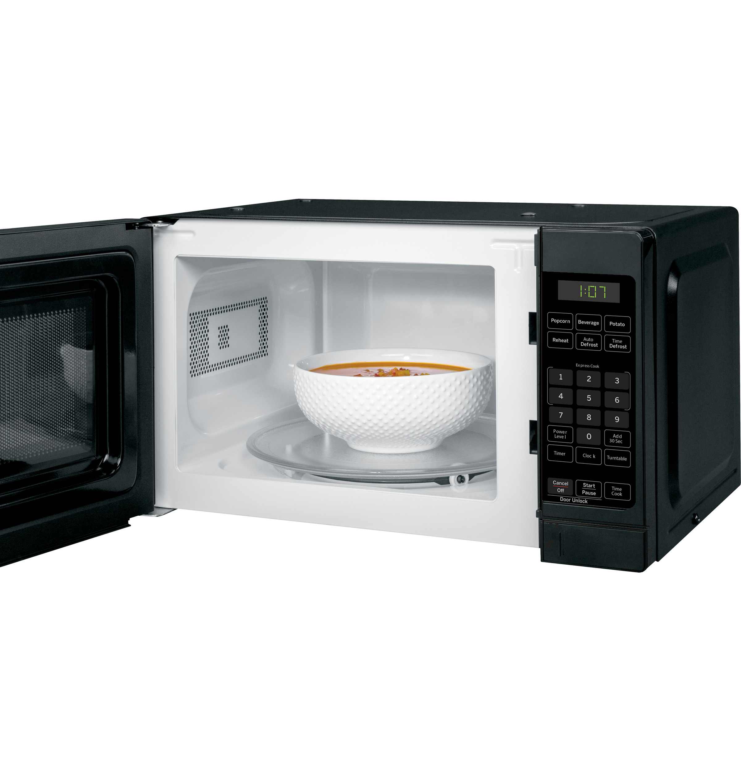 0.7 Cu. Ft. Spacemaker Countertop Microwave Oven GCHK07N1WBB