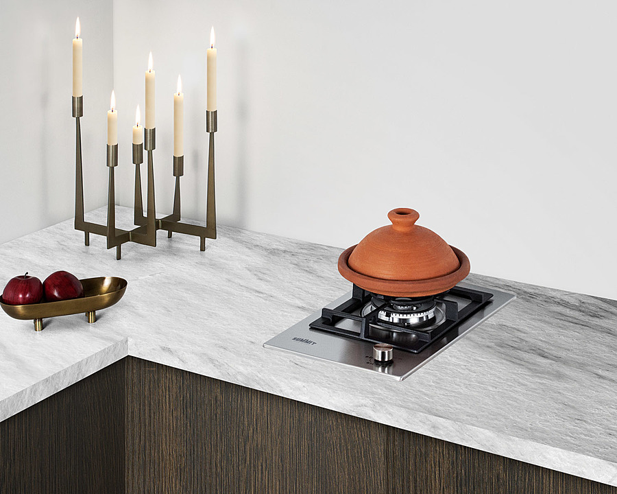 12" Wide 1-Burner Gas Cooktop In Stainless Steel GCJ1SS