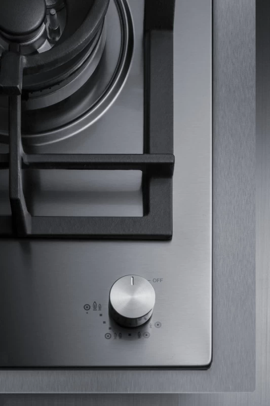 15" Wide 1-Burner Gas Cooktop GCJ1SSTK15