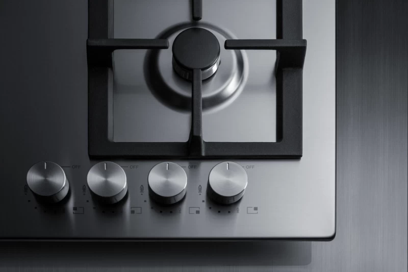 24" Wide 4-Burner Propane Gas Cooktop In Stainless Steel GCJ4SSLP
