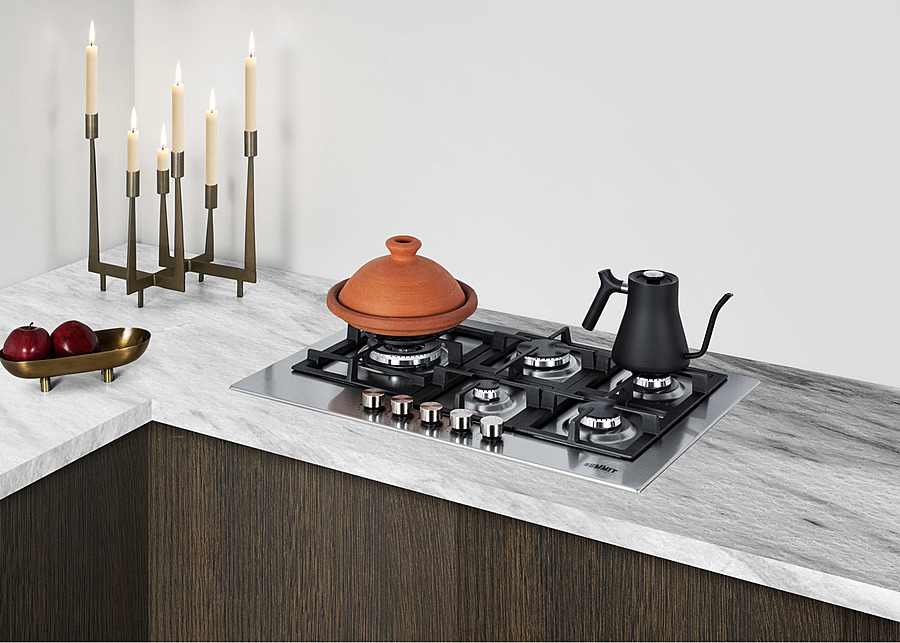 30" Wide 5-Burner Gas Cooktop In Stainless Steel GCJ5SS